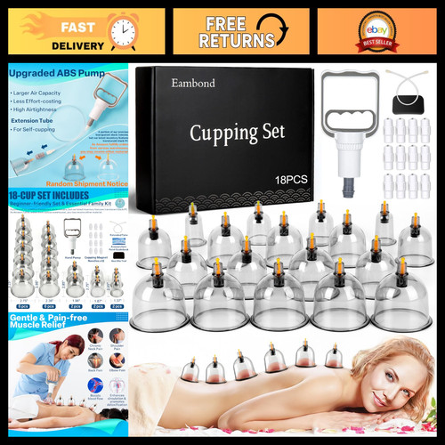 Cupping therapy set massage - cupping,